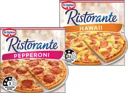 IGA Dr. Oetker Ristorante Pizza 310‑390g Selected Varieties offer
