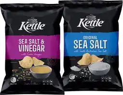 IGA Kettle Potato Chips Selected Varieties offer