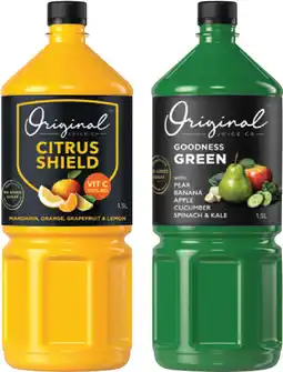 IGA Original Juice Co Black Label Juice Selected Varieties offer