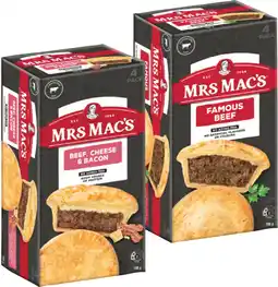 IGA Mrs Mac’s Pies Selected Varieties offer
