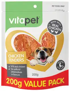 IGA Vitapet Chicken Tenders Dog Treats Value Pack offer