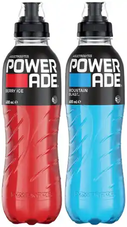 IGA Powerade Selected Varieties offer