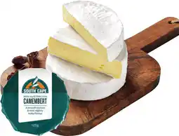 IGA South Cape Mini Camembert or Brie Cheese 125g offer