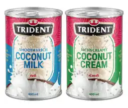 IGA Trident Coconut Milk or Cream 400mL Selected Varieties offer