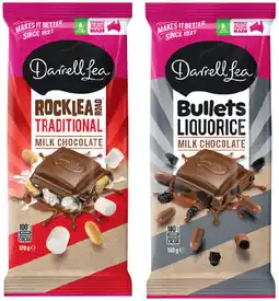 IGA Darrell Lea Chocolate Block Selected Varieties offer