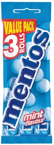 IGA Mentos Value Selected Varieties offer