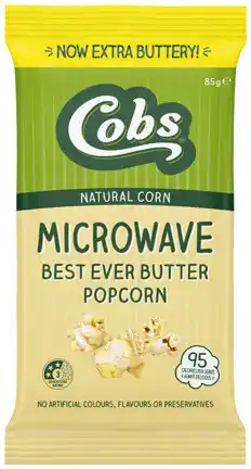 IGA Cobs Microwave Popcorn Selected Varieties offer
