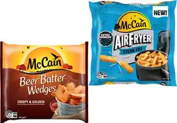 IGA McCain Air Fryer Chips, Beer Batter Chips or Wedges 750g Selected Varieties offer
