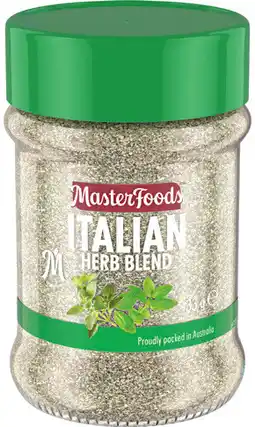 IGA MasterFoods Italian Herbs Blend offer