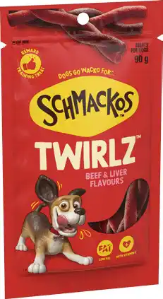 IGA Schmackos Twirlz Dog Treats Selected Varieties offer