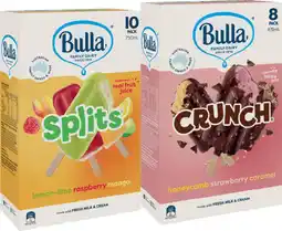 IGA Bulla Ice Cream, Frozen Yoghurt Sticks 8‑14 Pack Selected Varieties offer
