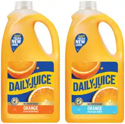 IGA Daily Juice Co Orange Juice Selected Varieties offer