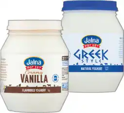 IGA Jalna Pot Set Yoghurt Selected Varieties offer