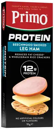 IGA Primo Protein Snack Cheese & Crackers Selected Varieties offer