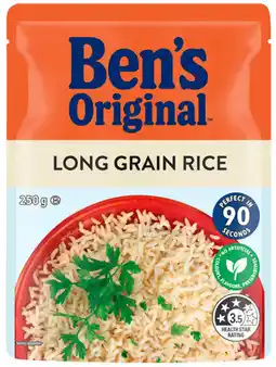 IGA Ben’s Original Rice Selected Varieties offer