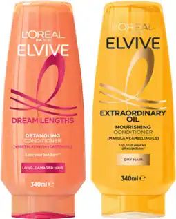 IGA L’Oréal Paris Elvive Shampoo or Conditioner 340mL Selected Varieties offer