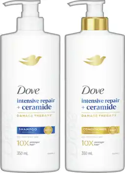 IGA Dove Shampoo or Conditioner 350mL Selected Varieties offer