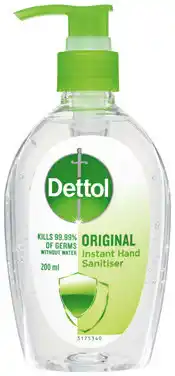 IGA Dettol Hand Sanitizer Selected Varieties offer