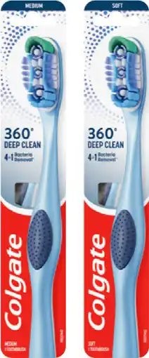 IGA Colgate 360° Toothbrush Selected Varieties offer