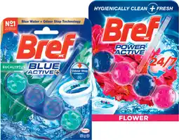 IGA Bref Rim Block Toilet Cleaner 42‑50g or Gel 600‑700mL Selected Varieties offer