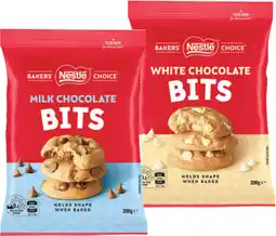 IGA Nestlé Bakers’ Choice Chocolate Bits Selected Varieties offer