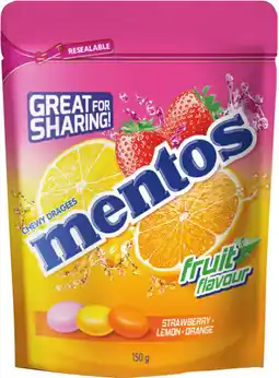 IGA Mentos Share Bag Selected Varieties offer