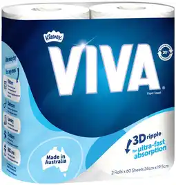 IGA Viva Paper Towel Selected Varieties offer