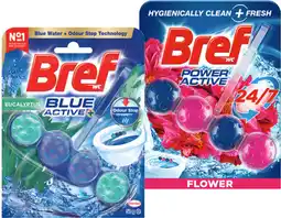 IGA Bref Power or Blue Active Toilet Cleaner 50g Selected Varieties offer