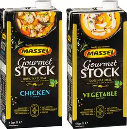 IGA Massel Gourmet Liquid Stock Selected Varieties offer