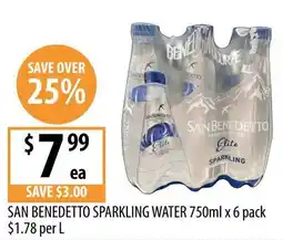 Supabarn San Benedetto Sparkling Water offer