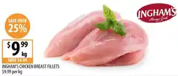 Supabarn Ingham's Chicken Breast Fillets offer