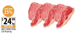 Supabarn Beef T-Bone Steak offer