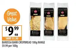 Supabarn Barossa Bark Crispbread offer