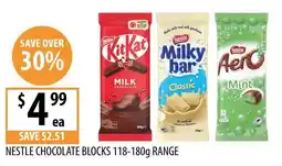 Supabarn Nestle Chocolate Blocks offer
