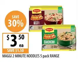 Supabarn Maggi 2 Minute Noodles offer