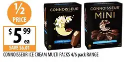 Supabarn Connoisseur Ice Cream Multi Packs offer