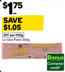 Woolworths La Gina Pasta offer