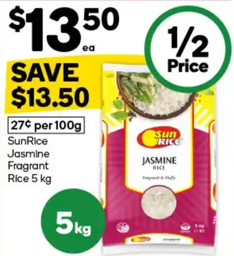SunRice Jasmine Fragrant Rice