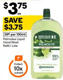 Woolworths Palmolive Liquid Hand Wash Refill 1 Litre offer