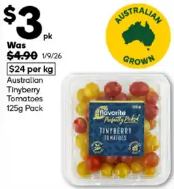 Woolworths Flavorite Tinyberry Tomatoes offer