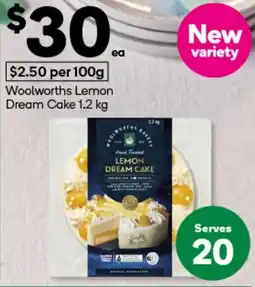 Woolworths Woolworths Lemon Dream Cake offer