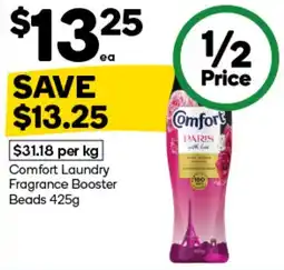 Woolworths Comfort Laundry Fragrance Booster Beads offer