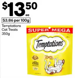 Woolworths Temptations Cat Treats offer
