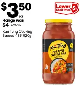 Woolworths Kan Tong Pineapple Sweet & Sour Cooking Sauce offer