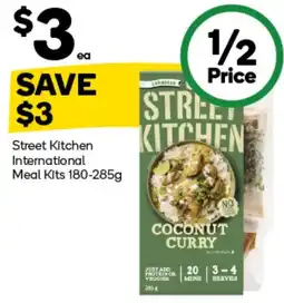 Woolworths Street Kitchen International Meal Kits offer