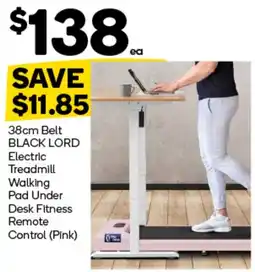 Woolworths Black Lord Electric Treadmill offer
