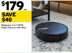 Woolworths Magivaac 3-in-1 HEPA Robot Vacuum with Mop offer
