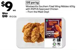 Woolworths Woolworths Southern Fried Wing Nibbles offer