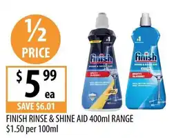 Supabarn Finish Rinse & Shine Aid offer
