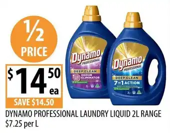Dynamo Professional Laundry Liquid 2L Range